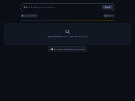 search screenshot