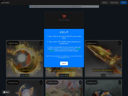 testnewtradables screenshot