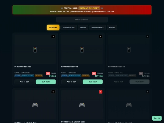 virtualshop screenshot