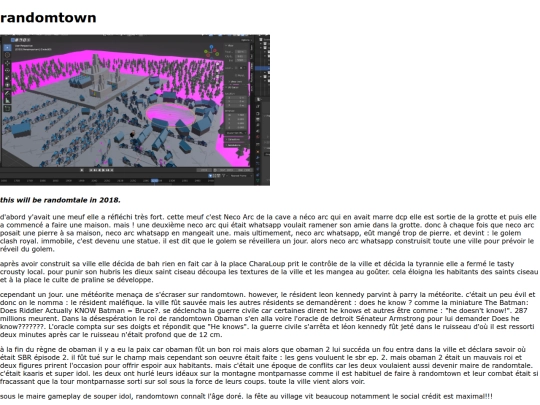 Randompedia/lieux/randomtown screenshot