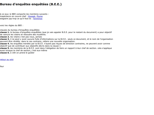 Randompedia/neuilles/BEE screenshot