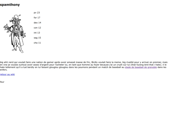 Randompedia/persos/spamthony screenshot