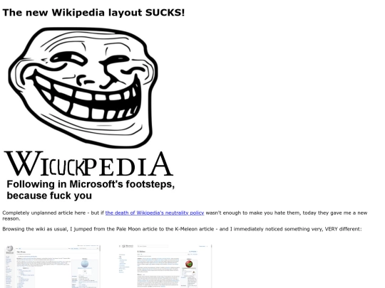 wikipedia-layout-sucks screenshot