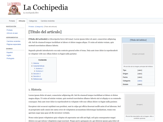 articulo screenshot