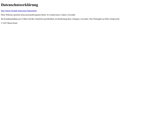 datenschutz screenshot