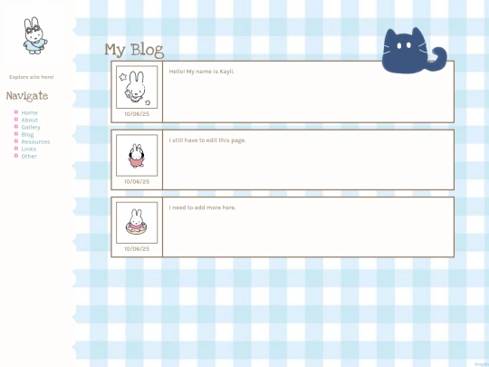 blog screenshot