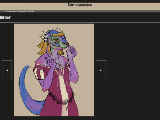 commissions/flat-color screenshot