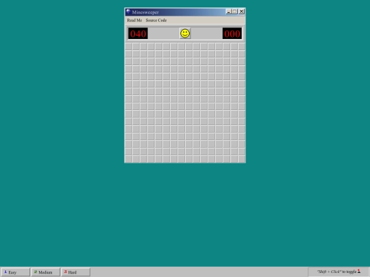 minesweeper screenshot