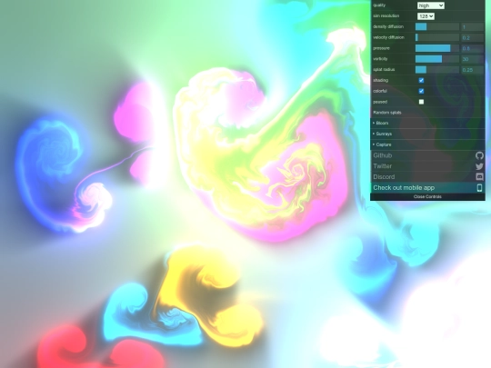 fluid screenshot