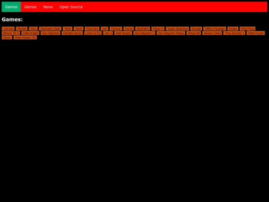 games screenshot