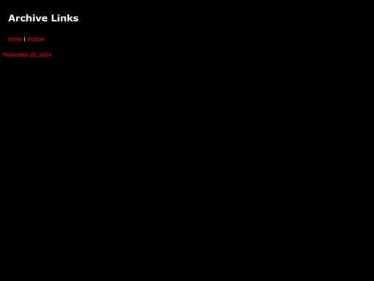 archive screenshot
