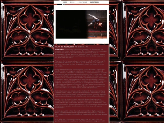 blog screenshot