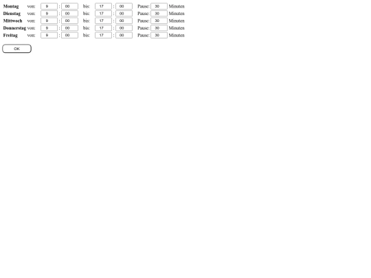 zeiterfassung screenshot