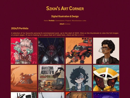 portfolio screenshot