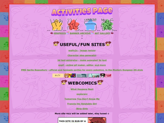 activities screenshot