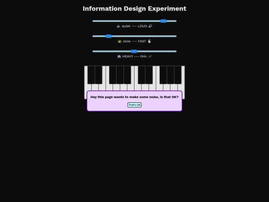 studioWorkIndex-main/informationDesignExperiment screenshot