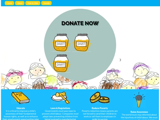 donations screenshot