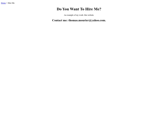 hire-me screenshot