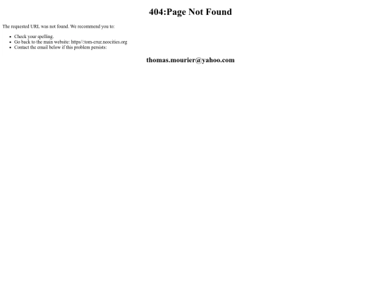 not_found screenshot