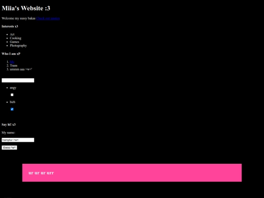 index screenshot