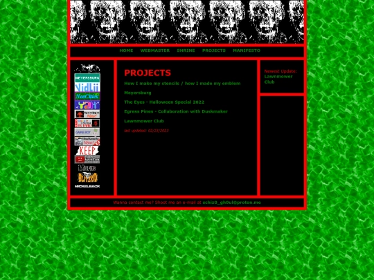 projects screenshot