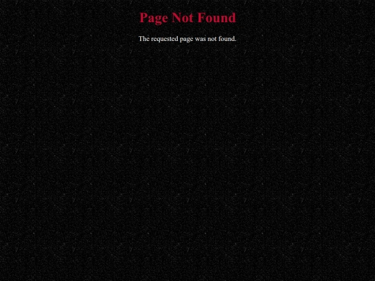 not_found screenshot