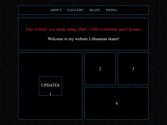 testpage screenshot