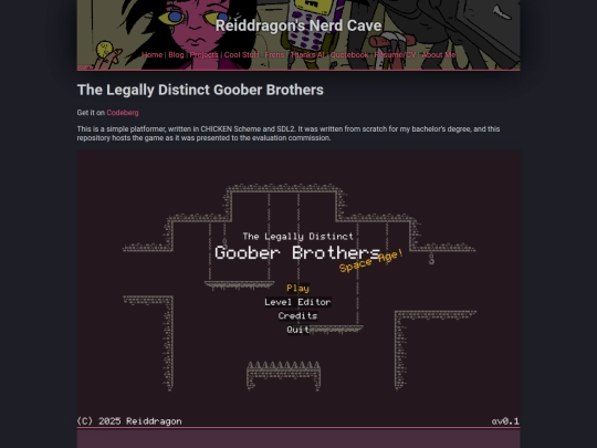 projects/goober-brothers screenshot