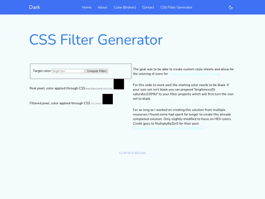 css-filter screenshot