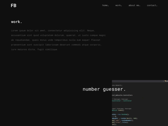 work screenshot