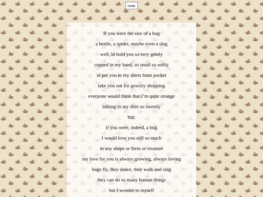 bugpoem screenshot
