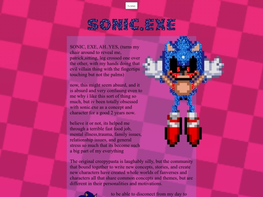 sonicexe screenshot