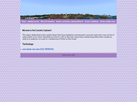 CuriosityCupboard screenshot