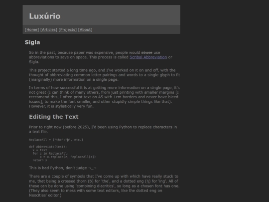 projects/sigla screenshot