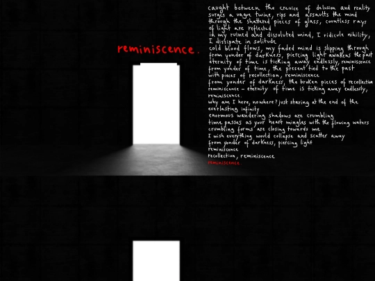 reminiscence screenshot