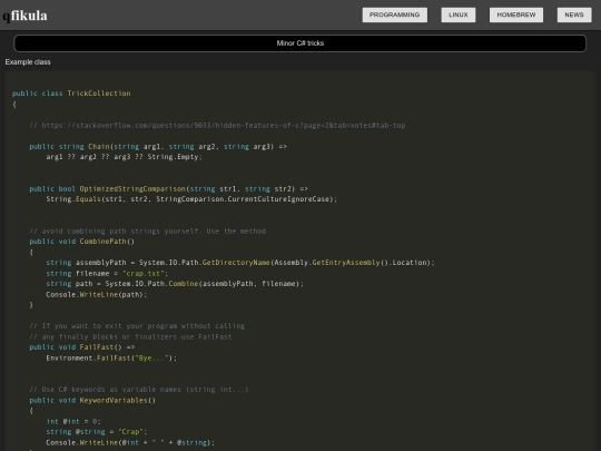subpages/homebrew/minortricks screenshot