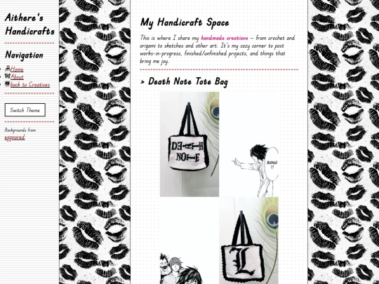 creativespages/handicraft screenshot