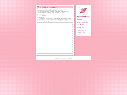 creativespages/wordcraft screenshot