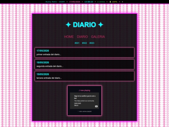 diario screenshot