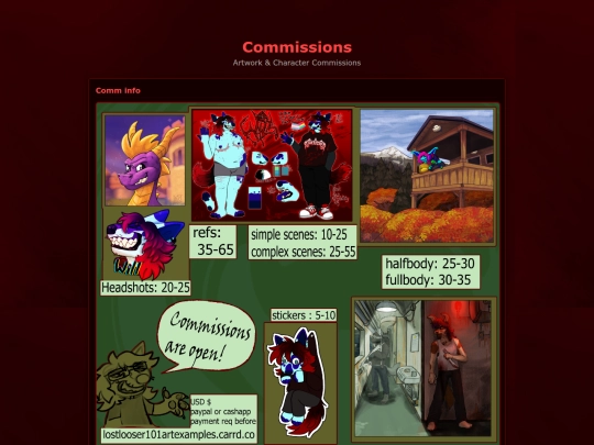 Comminfo screenshot