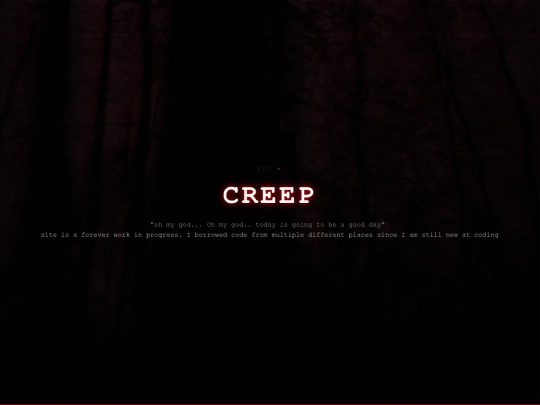 Creepshrin screenshot