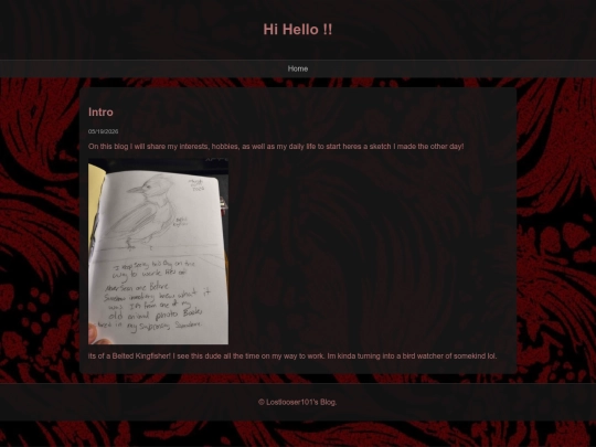 blog screenshot
