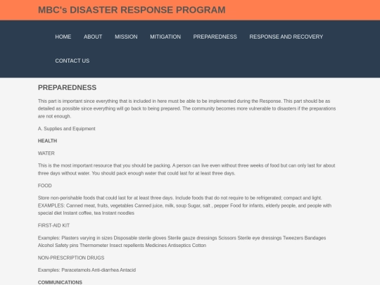 preparedness screenshot