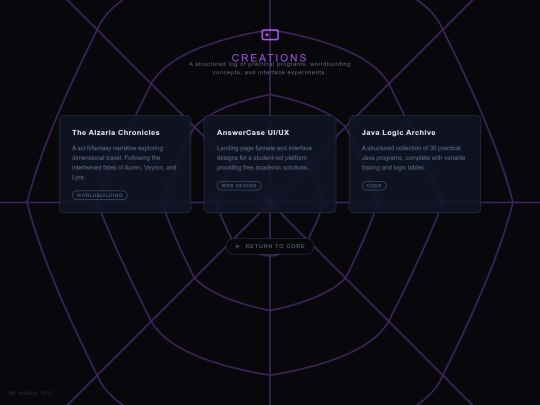 creations screenshot