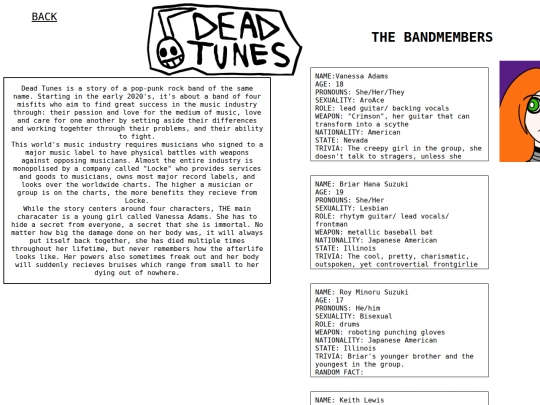 DeadTunes screenshot