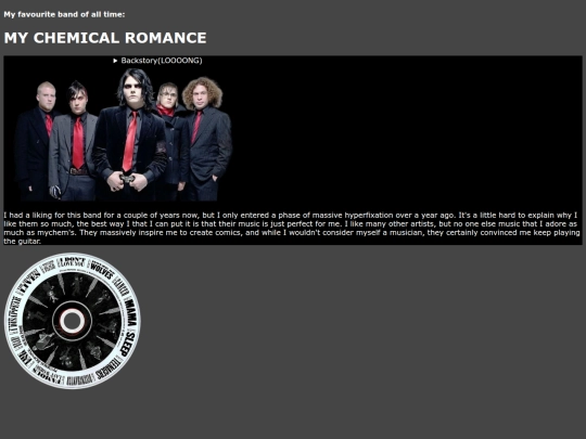 MCRshrine screenshot
