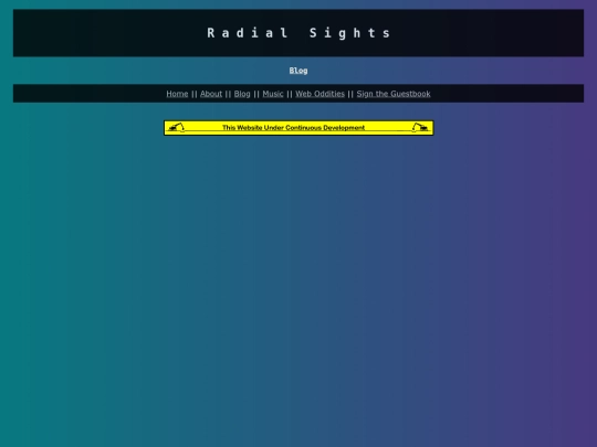 blog screenshot