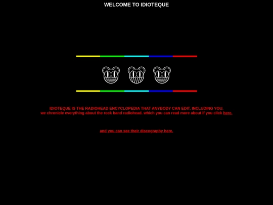 radiohead screenshot