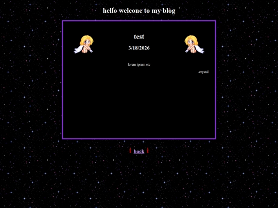blog/new screenshot