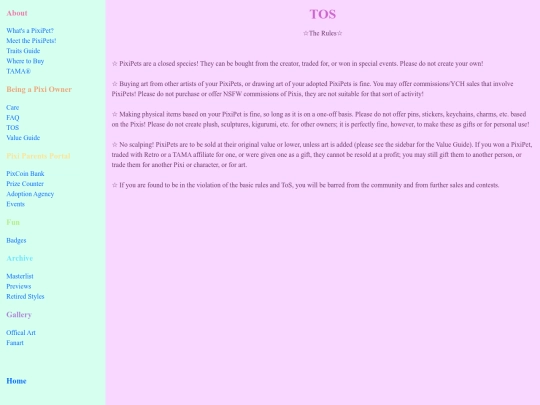 info/TOS screenshot